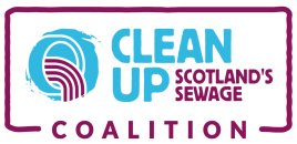 Clean Up Scotland's Sewage Coalition Logo